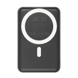 RIVACASE VA2604 MAGSAFE MAGNETIC QC / PD ZUNANJA BATERIJA POWERBANK 10.000 MAH 20W S STOJALOM - ČRN