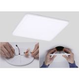 LED PANEL RL VELUNA 17W WW 3STEP DIM, 185X185MM IP44