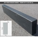 IZDELEK IZ GRANITA ROBNIK 7X18X100 CM 654 GRANITNI REZAN TEMNO SIV