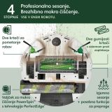 ROBOTSKI SESALNIK IROBOT MAX705 COMBO + AVTOWASH BEL