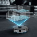 ROBOTSKI SESALNIK ROWENTA X-PLORER S75 S+, RR8595WH, MOKRO-SUHI, POSODA ZA PRAZNENJE,  ŽIVALSKA DLAKA, ALERGIKI