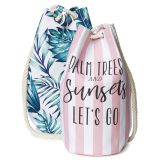 TORBA, NAHRBTNIK SORBETTO ROČNA KURANDA 64X23 CM POTISKANA