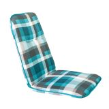 BLAZINA DAJAR RODOS NIEDRIG 100X45X5 CM MODRA/BELA/TEMNO MODRA