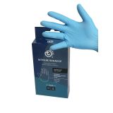 ROKAVICE ZA 1X UPORABO IDEAL-T NITRIL 10/1 ŠT. XL MODRE BARVE