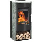 KAMINSKA PEČ HAAS+SOHN ROSENHEIM EASY 297.15 ST BISERNO ČRNA/SERPENTINO