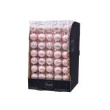 ROZA STEKLENE BUNKE, 8 KOSOV, PREMER 30 MM