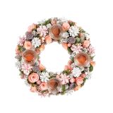 VENČEK GLOSSTYLE ROZA Z VRVICO PREMERA 24 CM