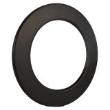 ROZETA ZA DIMNIK COLOR FI 150MM 3CM ČRNA