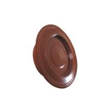 ROZETA ZA DIMNIK FI 120 MM RJAVA, EMAJL