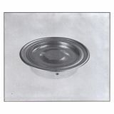 ROZETA ZA DIMNIK VAFRA FI 130 MM BELA