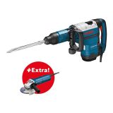 RUŠILNO KLADIVO SDS-MAX GSH 7 VC + KOTNI BRUSILNIK GWS 9-125