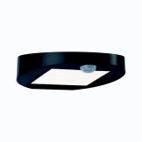 SOLARNA VRTNA SVETILKA RYSE IP44 S SENZORJEM ANTRACIT, 100LM