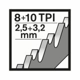 LIST SABLJASTE ŽAGE BOSCH S 1120 CF BIM ZA KOVINO 225X22X1.6 MM 8+10 ZPZ