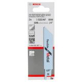 LIST SABLJASTE ŽAGE BOSCH S 522 AF 2-DELNI KOMPLET FLEXIBLE FOR METAL