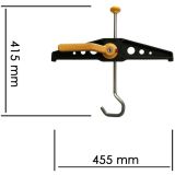 RHINO SAFECLAMP RAS21 KOMPLET SPONK ZA LESTEV ZA STREŠNI NOSILEC