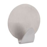 KOVINSKA OBEŠALNA KLJUKA WALTECO SAMOLEPILNA OKROGLA NERJAVNA ZAV=2KOS