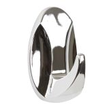 PVC OBEŠALNA KLJUKA WALTECO SAMOLEPILNA PVC KROMIRANA