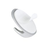 PVC OBEŠALNA KLJUKA WALTECO SAMOLEPILNA PVC KROMIRANA ZAV=2LKOS MAT KROM