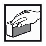 SAMOPRITRDILNI BRUSNI DISK  VSM 150MM BREZ LUKENJ K80 KP508K