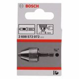 SAMOZATEZNA VRTALNA GLAVA BOSCH 1-6 MM 6.35MM (1/4") HEX HITROVPENJALNA GLAVA
