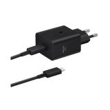 SAMSUNG HIŠNI POLNILEC SUPER FAST CHARGE EP-T4511XBE 45W + KABEL EP-DX510 TYPE C ČRN - ORIGINAL (EU BLISTER)