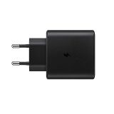 SAMSUNG HIŠNI POLNILEC SUPER FAST CHARGE EP-TA845EBE 45W + KABEL EP-DW767JBE TYPE C ČRN - ORIGINAL (BULK)