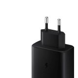 SAMSUNG HIŠNI POLNILEC SUPER FAST CHARGE EP-TA845EBE 45W + KABEL EP-DW767JBE TYPE C ČRN - ORIGINAL (BULK)