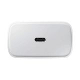 SAMSUNG HIŠNI POLNILEC SUPER FAST CHARGE EP-TA845EWE 45W + KABEL EP-DW767JWE TYPE C BEL - ORIGINAL (BULK)