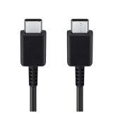 SAMSUNG PODATKOVNI KABEL EP-DN970BBE 25W TYPE C - TYPE C ČRN 1 M