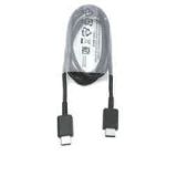 SAMSUNG PODATKOVNI KABEL EP-DN970BBE 25W TYPE C - TYPE C ČRN 1 M