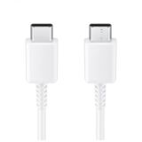 SAMSUNG PODATKOVNI KABEL EP-DN970BWE 25W TYPE C - TYPE C BEL 1 M