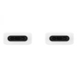 SAMSUNG PODATKOVNI KABEL EP-DN970BWE 25W TYPE C - TYPE C BEL 1 M