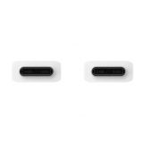 SAMSUNG PODATKOVNI KABEL EP-DX310JWE SUPER FAST CHARGE TYPE C NA TYPE C 60W 3A 1,8M - BEL (BLISTER)