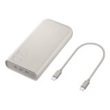SAMSUNG POWERBANK PRENOSNA BATERIJA EB-P4520XUE 3X USB-C 45W 20000MAH BEIGE
