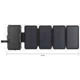 SANDBERG SOLARNA BATERIJA POWERBANK 10.000 S 5 PANELI, 20W (DO ODPRODAJE)