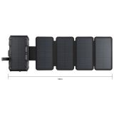 SANDBERG SOLARNA BATERIJA POWERBANK 27.000 S 5 PANELI, 20W