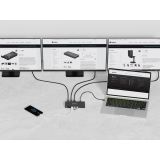 USB RAZDELILEC (HUB) SANDBERG SB13661 HUB / DOCK