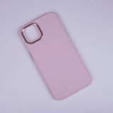 SATIN SILIKONSKI OVITEK ZA IPHONE 16 PLUS - ROZA