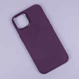 SATIN SILIKONSKI OVITEK ZA IPHONE 16 PLUS - VIJOLA