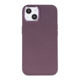 SATIN SILIKONSKI OVITEK ZA IPHONE 16 - VIJOLA
