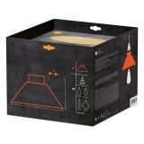 NADGRADNA STROP. SVETILKA LEDVANCE ŠČITNIK CONE ČRN/ZLAT