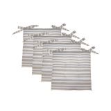 SEDEŽNA BLAZINA OLIBO 40X40 CM 4/1 BEŽ ČRTASTA