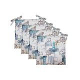 SEDEŽNA BLAZINA OLIBO 40X40 CM 4/1 MORSKI MOTIV