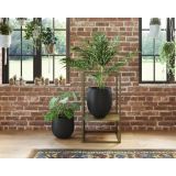 KERAMIČNI NOTRANJI LONEC SELENE 25 CM ČRN