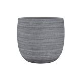 KERAMIČNI NOTRANJI LONEC SELENE 25 CM SIV