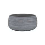 KERAMIČNI NOTRANJI LONEC SELENE 29 CM SIV