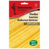 SEME VRTNINE SEMENARNA SLADKA KORUZA GOLD CUP F1 V MALI VREČICI 1300