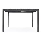 BIOKLIMATSKA PERGOLA BIZZOTTO OCEAN, 3X4 M ANTRACIT