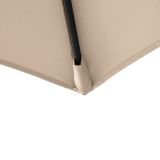 SENČNIK STRAN. POLAR II D290 RJAV 160G, 6 KOTNI