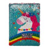 SPOMINSKA KNJIGA, DNEVNIK SEQUIN UNICORN